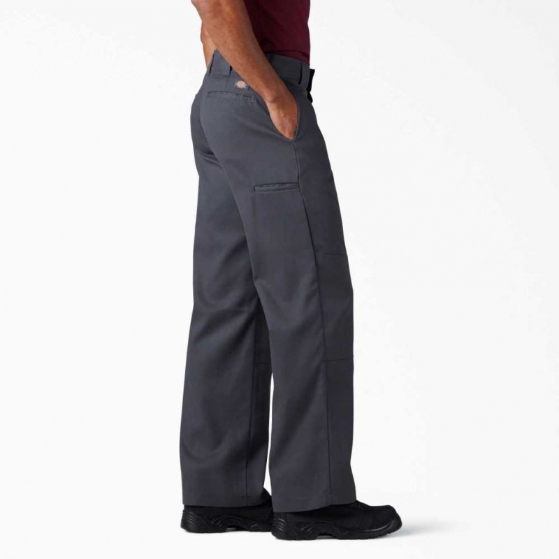 Dickies FLEX Loose Fit Double Knee Pracovní Pants Charcoal Gray | CZ0002126