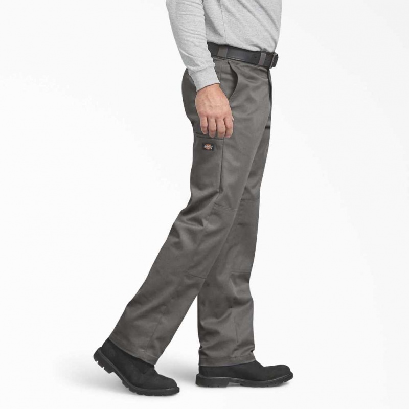 Dickies FLEX Regular Fit Double Knee Pracovní Pants Gravel Gray | CZ0002140