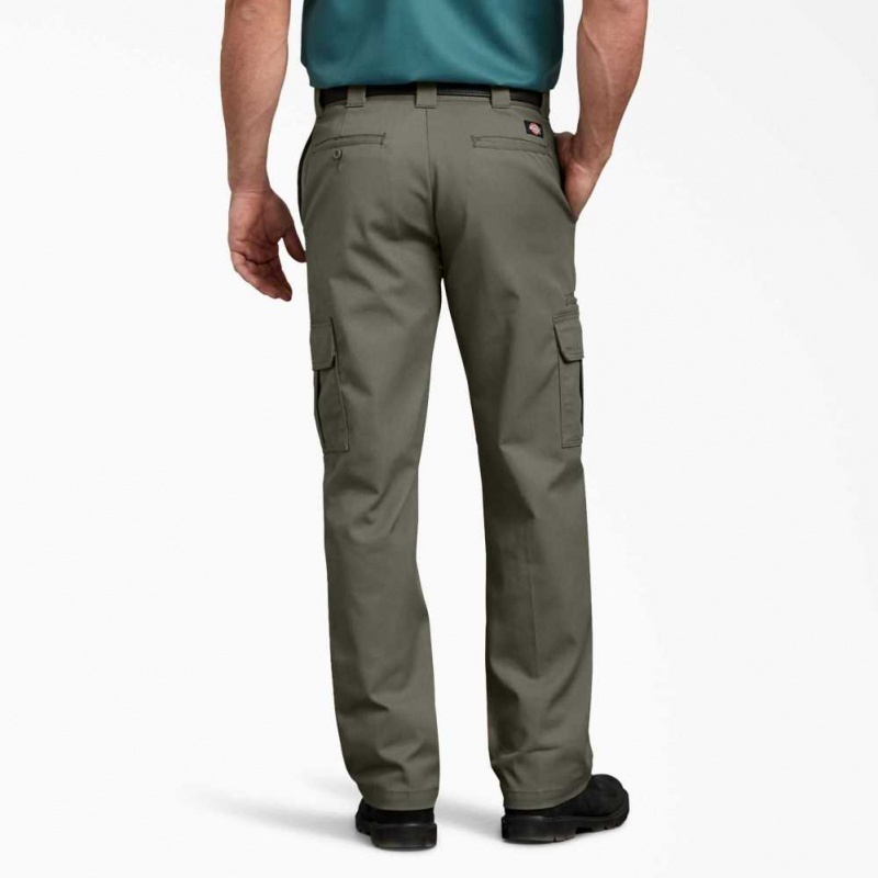 Dickies FLEX Regular Fit Rovný Leg Cargo Pants Zelene | CZ0002425