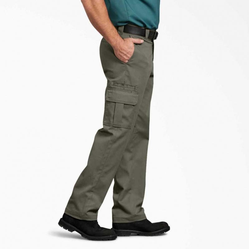 Dickies FLEX Regular Fit Rovný Leg Cargo Pants Zelene | CZ0002425