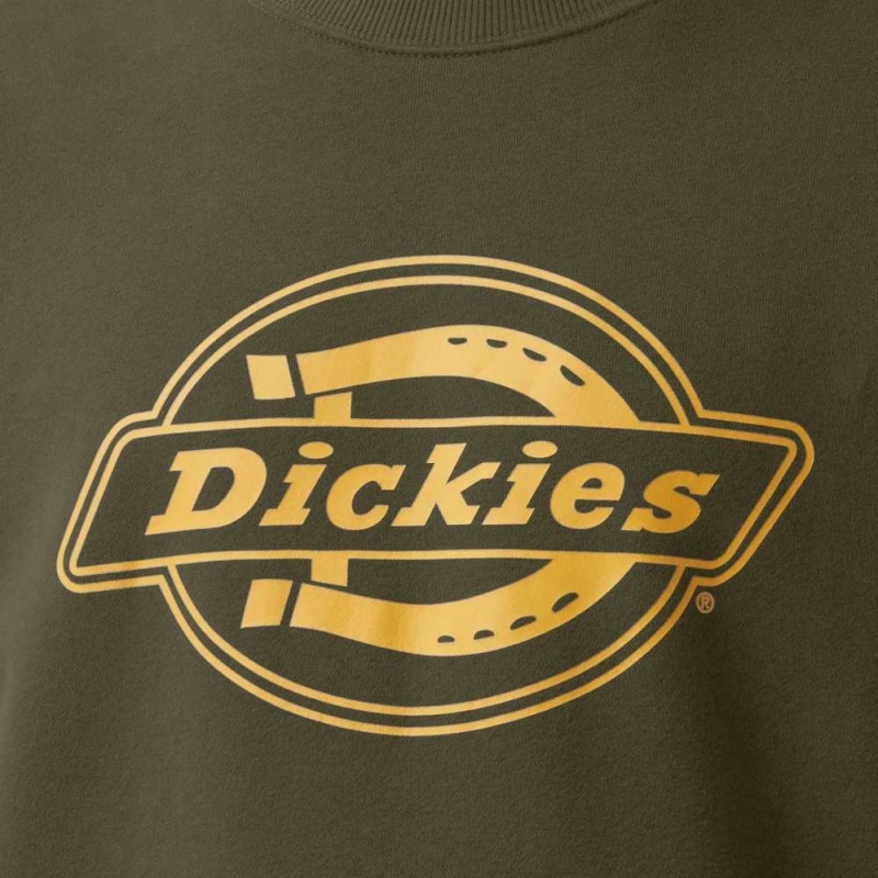 Dickies Fleece Logo Grafická Sweatshirt Regular | CZ0001052