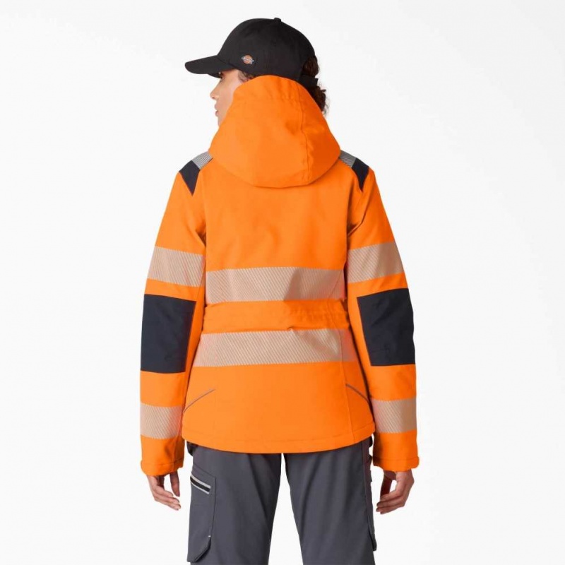 Dickies Hi Vis Insulated Performance Jacket Oranžové | CZ0001786