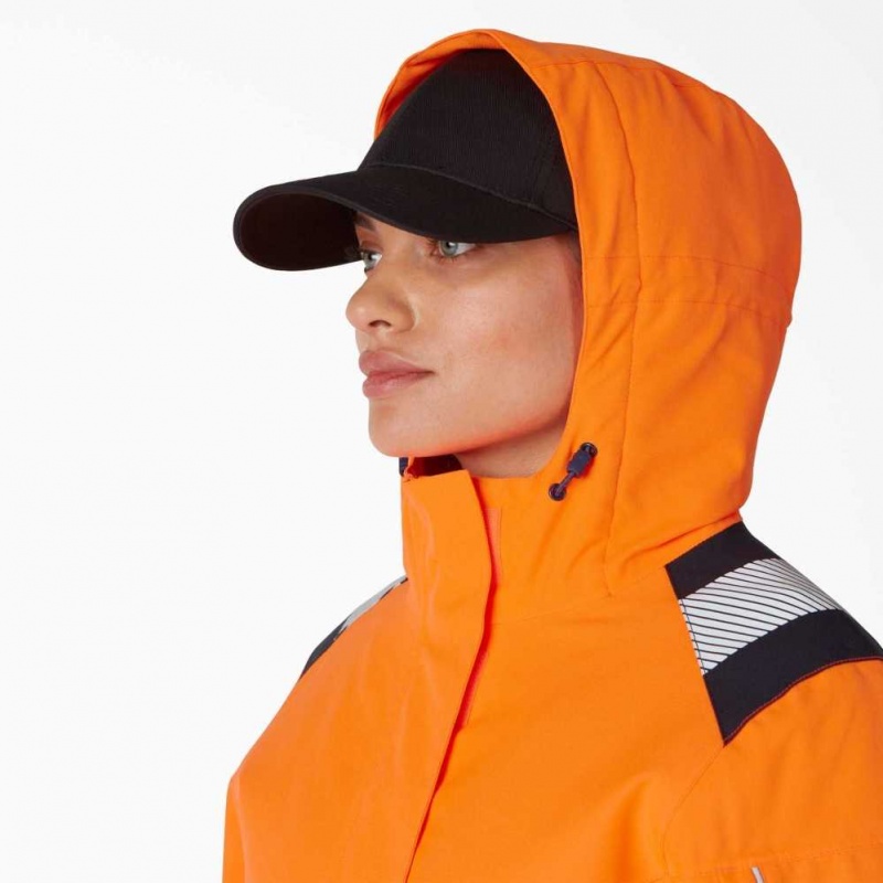 Dickies Hi Vis Insulated Performance Jacket Oranžové | CZ0001786