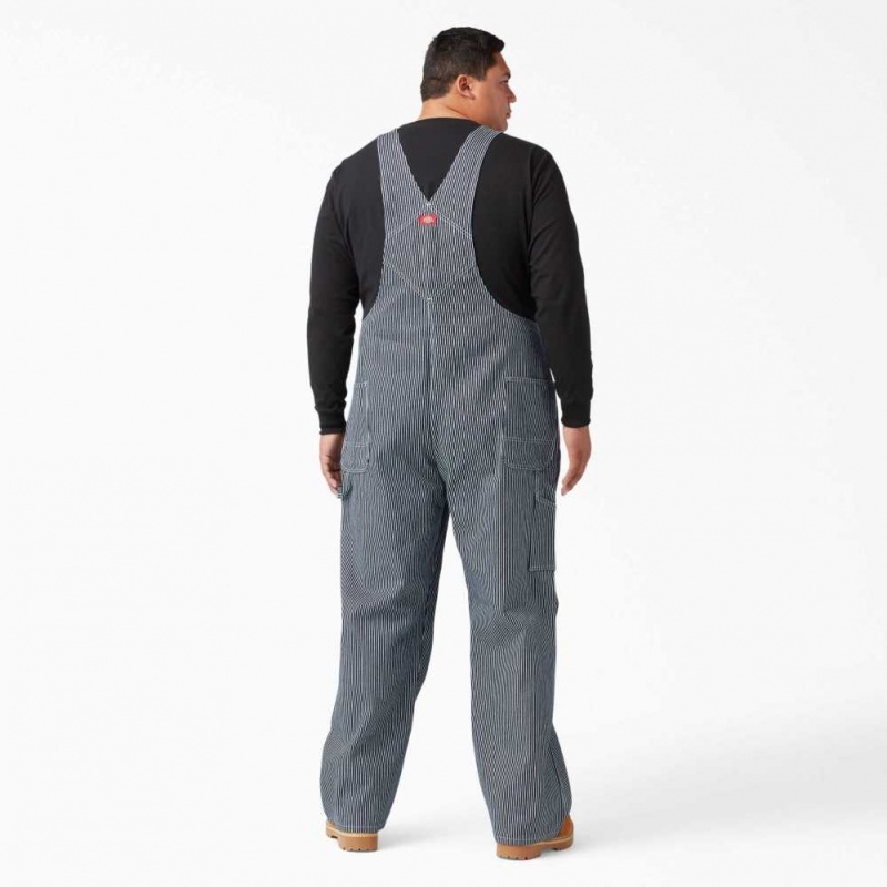 Dickies Hickory Stripe Bib Overalls Hickory Stripe | CZ0002476