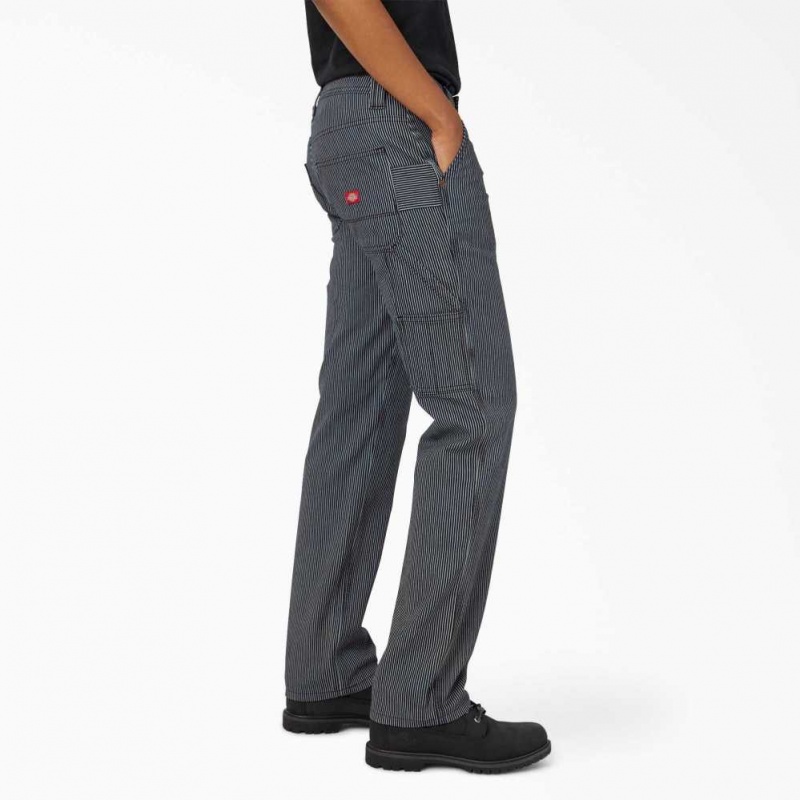 Dickies Hickory Stripe Carpenter Pants Regular | CZ0002311