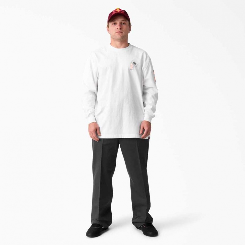 Dickies Jamie Foy Loose Fit Rovný Leg Pants Černé | CZ0001145