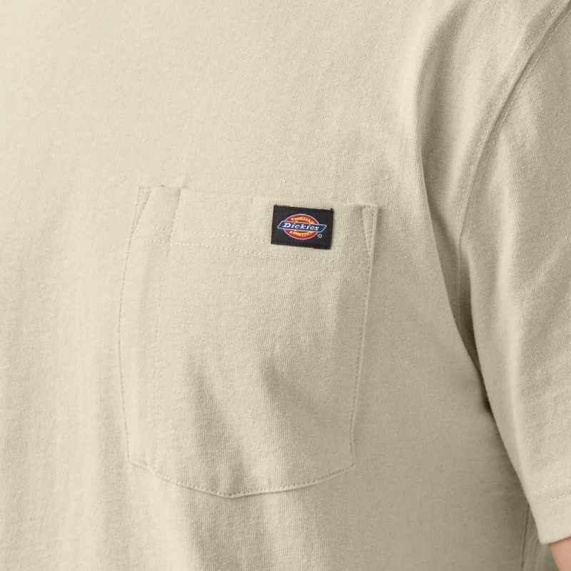 Dickies Krátké Sleeve Heavyweight T-Shirt Béžový | CZ0000903