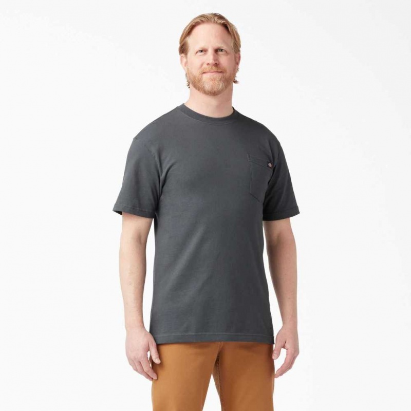 Dickies Krátké Sleeve Pocket T-Shirt Charcoal Gray | CZ0000651