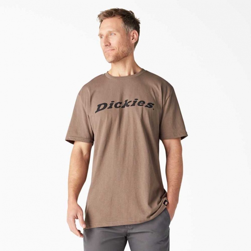 Dickies Krátké Sleeve Relaxed Fit Icon Grafická T-Shirt Mushroom | CZ0000902