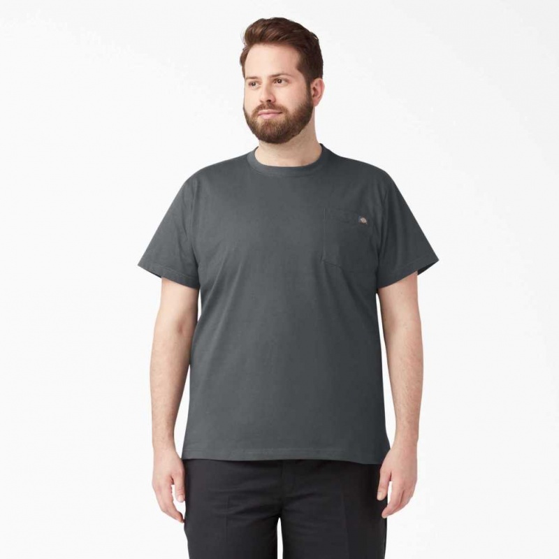 Dickies Krátké Sleeve Two Pack T-Shirts Charcoal Gray | CZ0000652