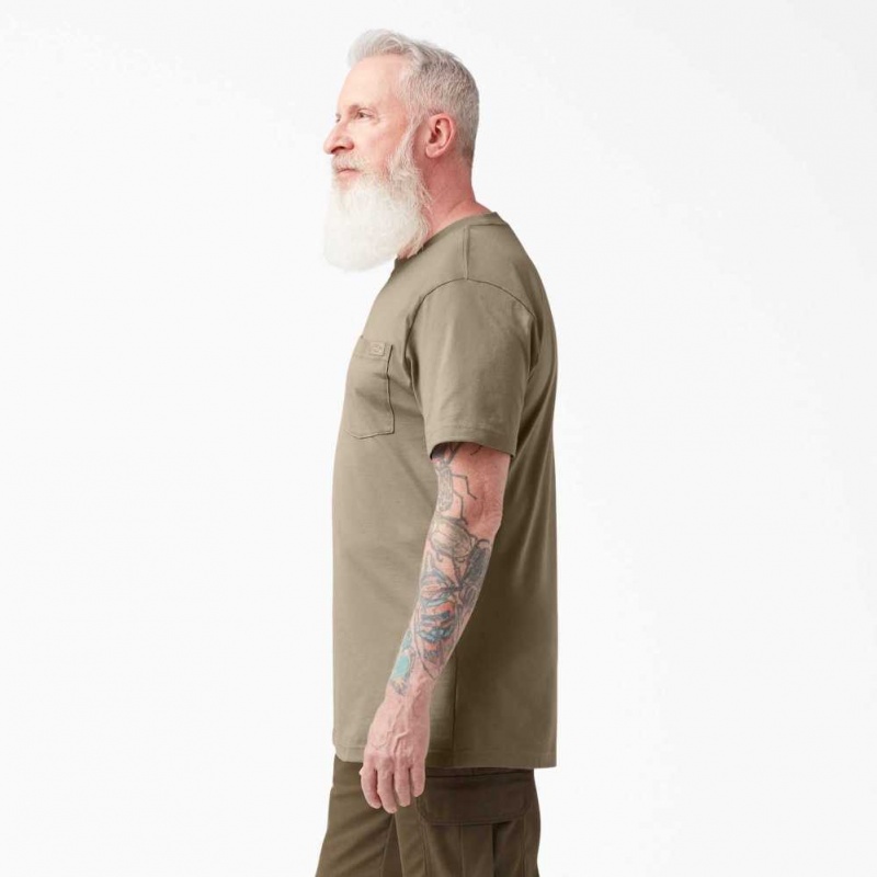 Dickies Krátké Sleeve Two Pack T-Shirts Desert Sand | CZ0000732