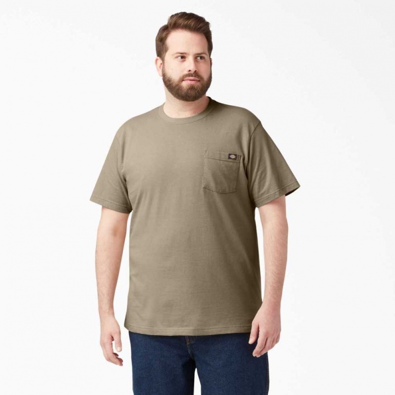 Dickies Krátké Sleeve Two Pack T-Shirts Desert Sand | CZ0000732