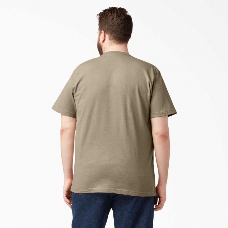 Dickies Krátké Sleeve Two Pack T-Shirts Desert Sand | CZ0000732