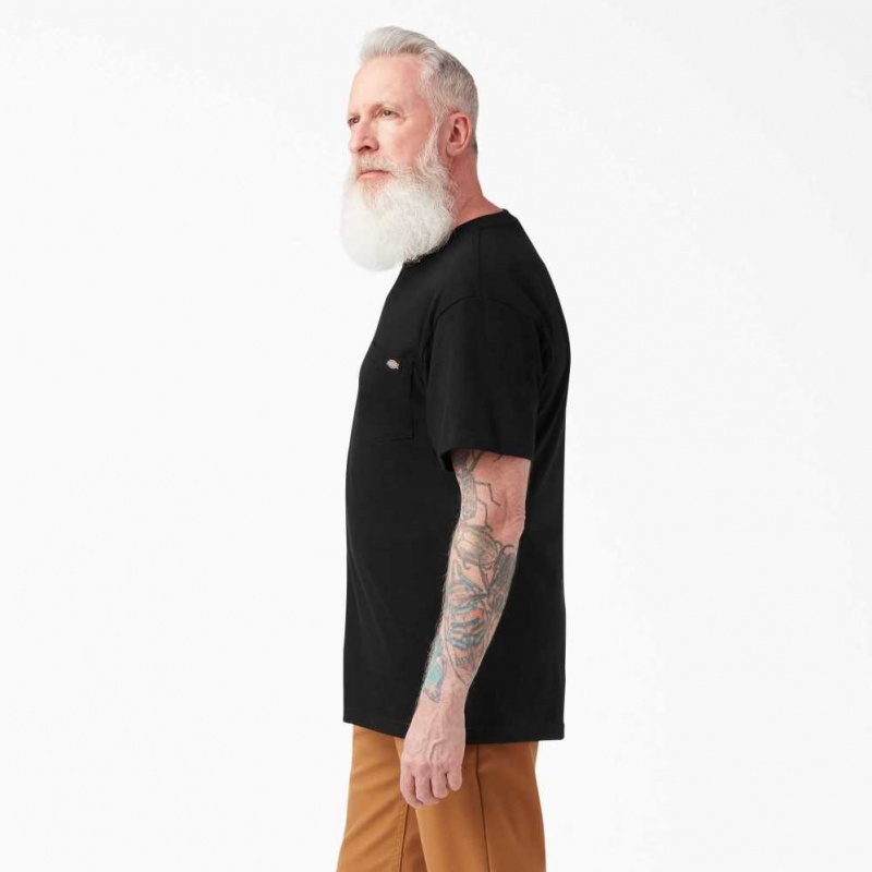 Dickies Krátké Sleeve Two Pack T-Shirts Černé | CZ0000500