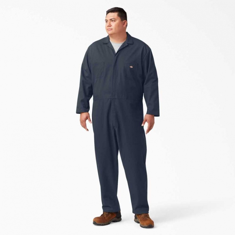 Dickies Long Sleeve Coveralls Tmavě Tmavě Blankyt | CZ0002219