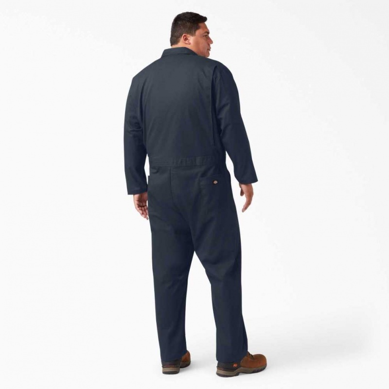 Dickies Long Sleeve Coveralls Tmavě Tmavě Blankyt | CZ0002219