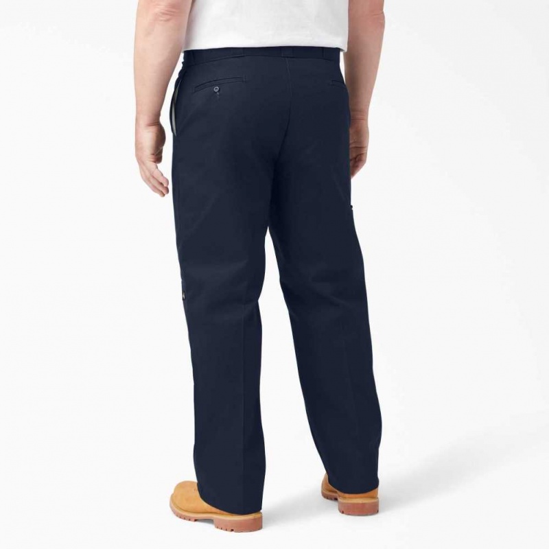 Dickies Loose Fit Double Knee Pracovní Pants Tmavě Tmavě Blankyt | CZ0002132