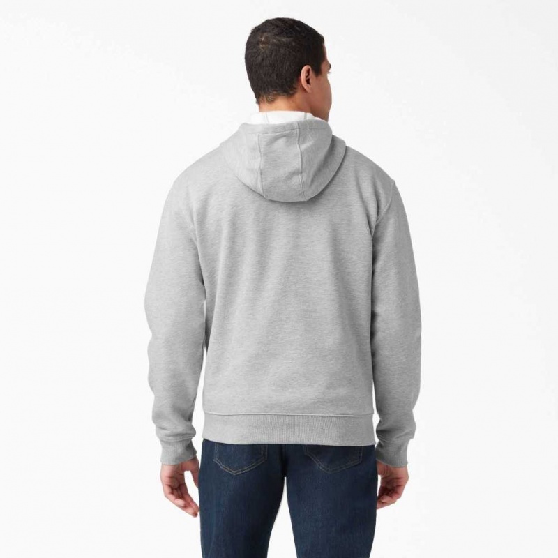 Dickies Midweight Fleece Hoodie Heather Gray | CZ0001896