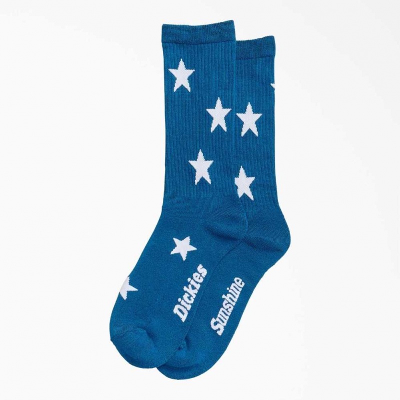 Dickies New York Sunshine x Dickies Stars Socks Blankyt | CZ0001094