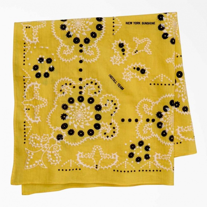 Dickies New York Sunshine x Dickies Table Saw Bandana Žluté | CZ0002094