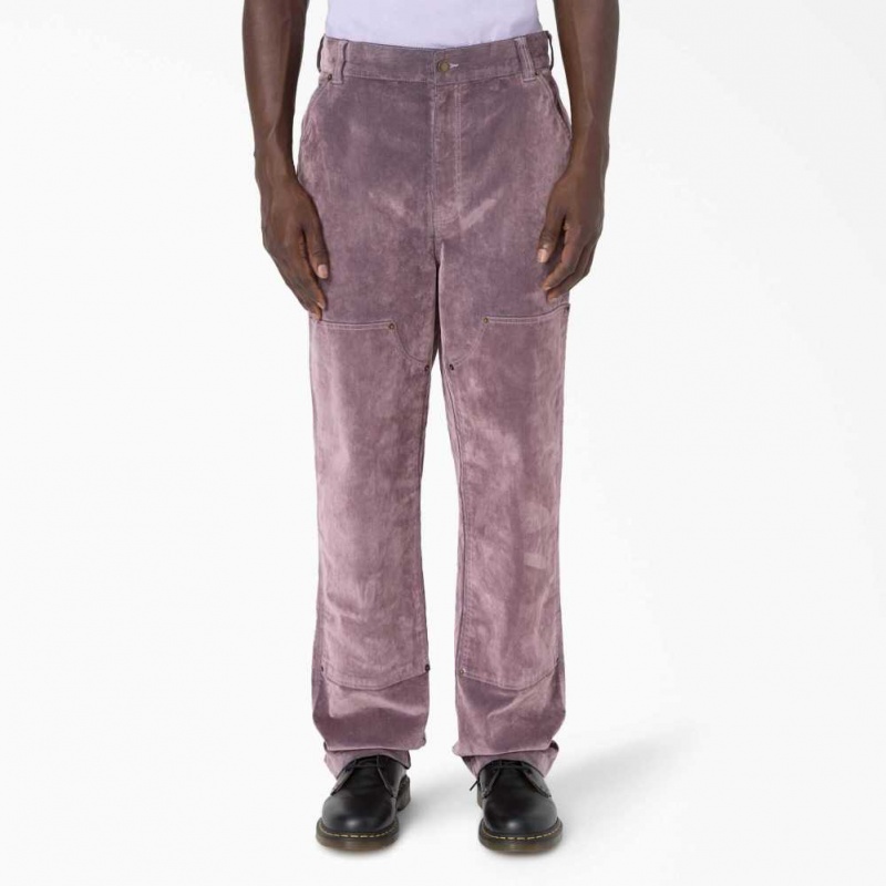 Dickies Opening Ceremony Flock Double Knee Utility Jeans Lilac | CZ0002145