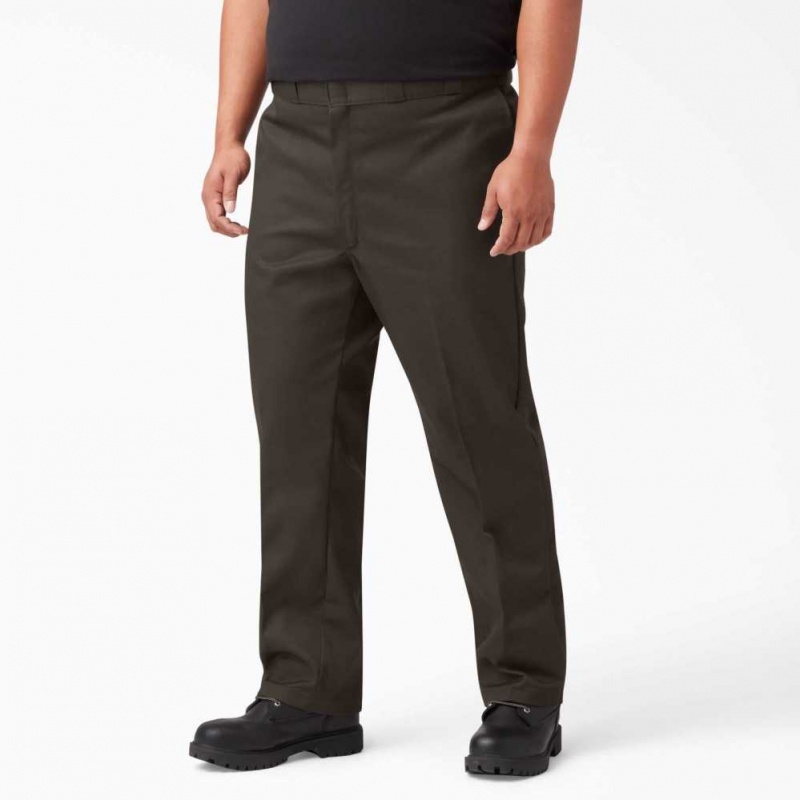 Dickies Original 874® Pracovní Pants Tmavě Hnědé | CZ0000038