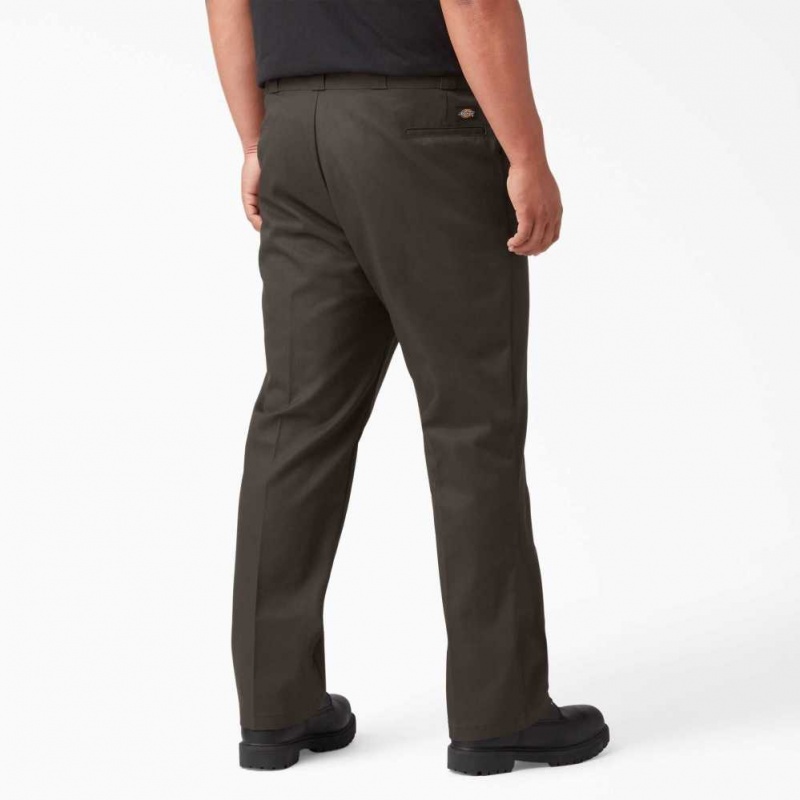 Dickies Original 874® Pracovní Pants Tmavě Hnědé | CZ0000038