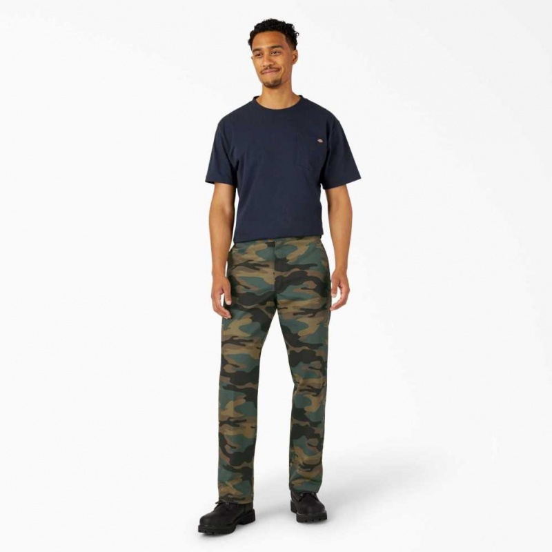 Dickies Original 874® Pracovní Pants Zelene Maskáčové | CZ0000091