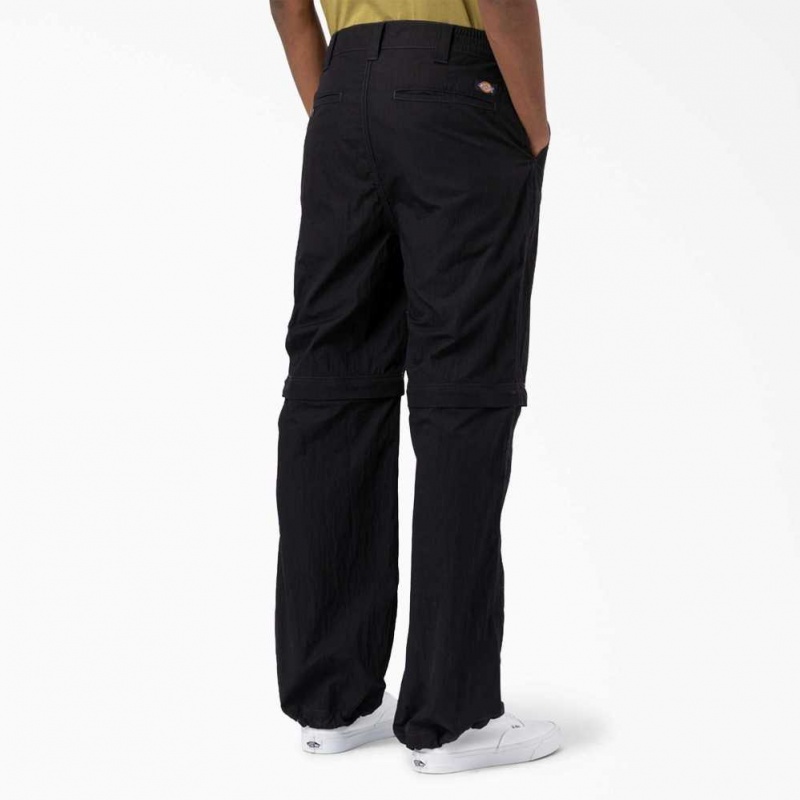 Dickies Pacific Convertible Pants Černé | CZ0001448