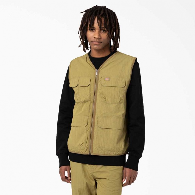 Dickies Pacific Utility Vest Zelene | CZ0000325