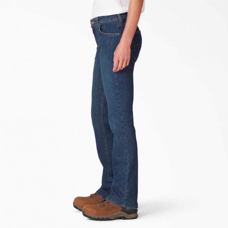 Dickies Perfect Shape Denim Bootcut Jeans Regular | CZ0001627