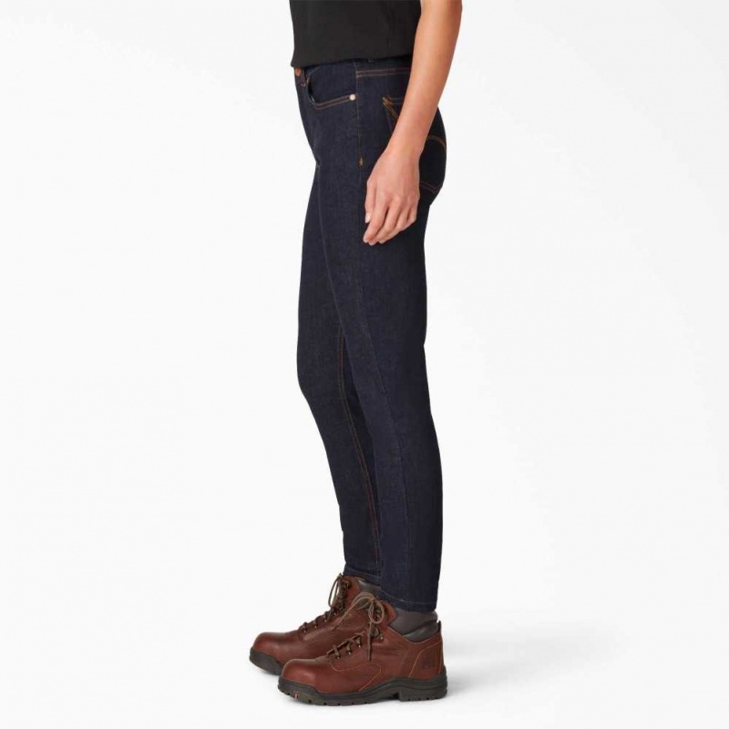 Dickies Perfect Shape Denim Hubená Leg Jeans Regular | CZ0001631