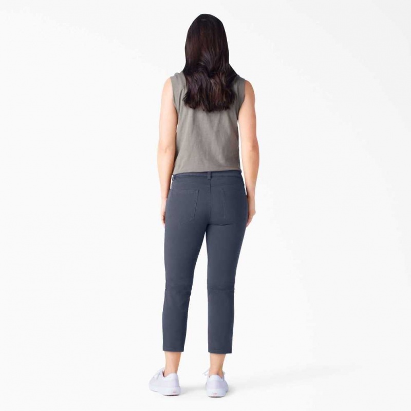 Dickies Perfect Shape Hubená Fit Capri Tmavě Blankyt | CZ0001549