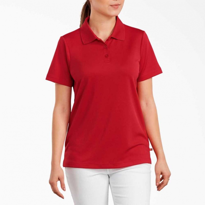 Dickies Performance Polo Shirt Červené | CZ0000334