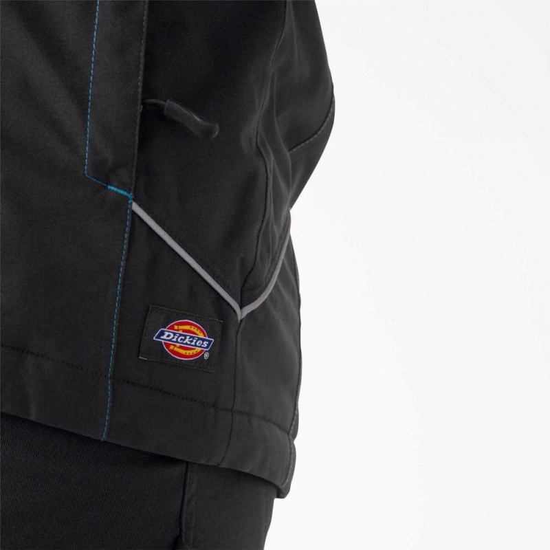 Dickies Performance Workwear Nepromokavé Insulated Jacket Černé | CZ0001721