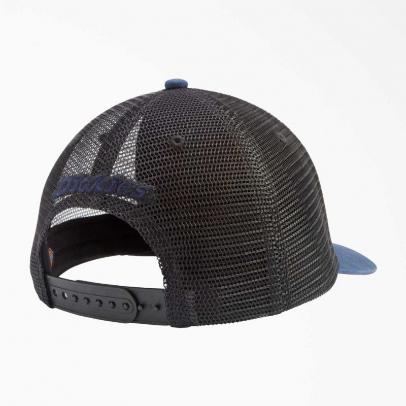 Dickies Platene Trucker Cap Tmavě Blankyt | CZ0002048