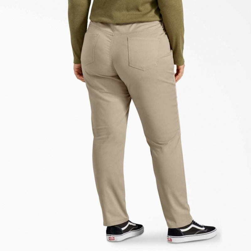 Dickies Plus Perfect Shape Hubená Fit Pants Regular | CZ0001498