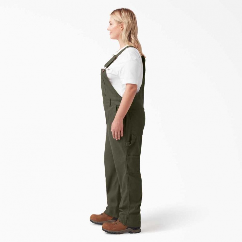 Dickies Plus Relaxed Fit Rovný Leg Bib Overalls Regular | CZ0001571