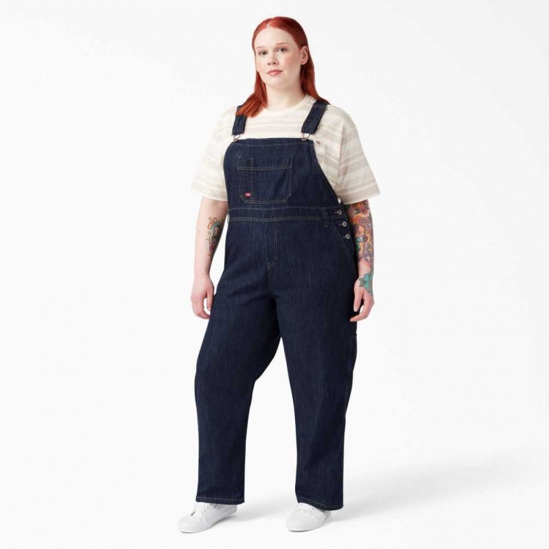 Dickies Plus Relaxed Fit Rovný Leg Bib Overalls Regular | CZ0001575