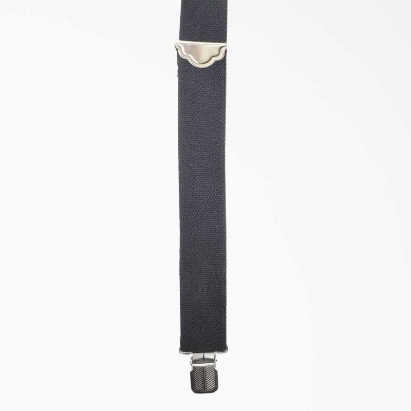 Dickies Pracovní Suspenders Černé | CZ0001062