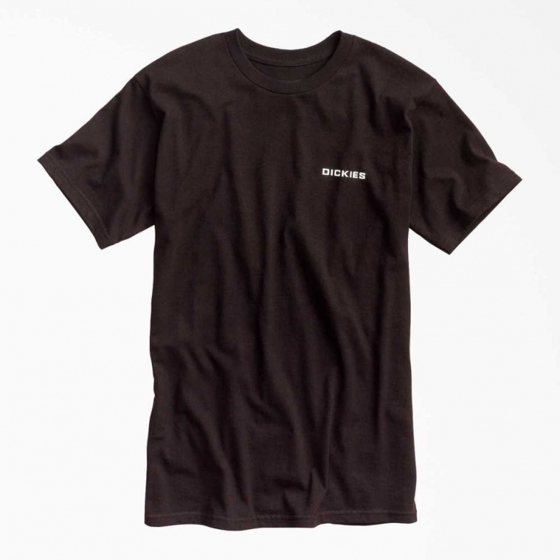 Dickies Quality Workwear Grafická T-Shirt Černé | CZ0000544