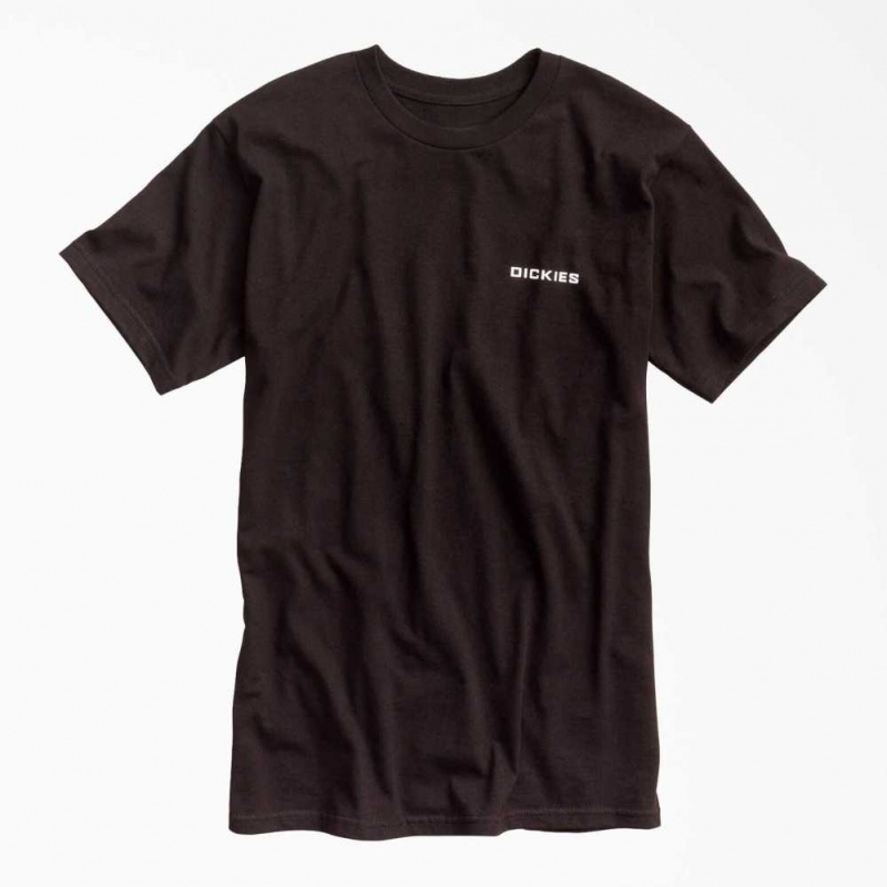 Dickies Quality Workwear Grafická T-Shirt Černé | CZ0000544