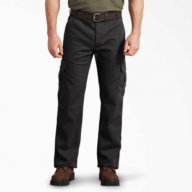 Dickies Regular Fit Duck Cargo Pants Černé | CZ0002467