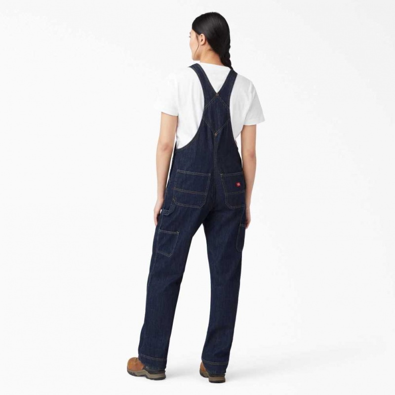 Dickies Relaxed Fit Bib Overalls Tmavě Indigo | CZ0001570