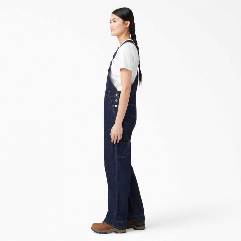 Dickies Relaxed Fit Bib Overalls Tmavě Indigo | CZ0001570