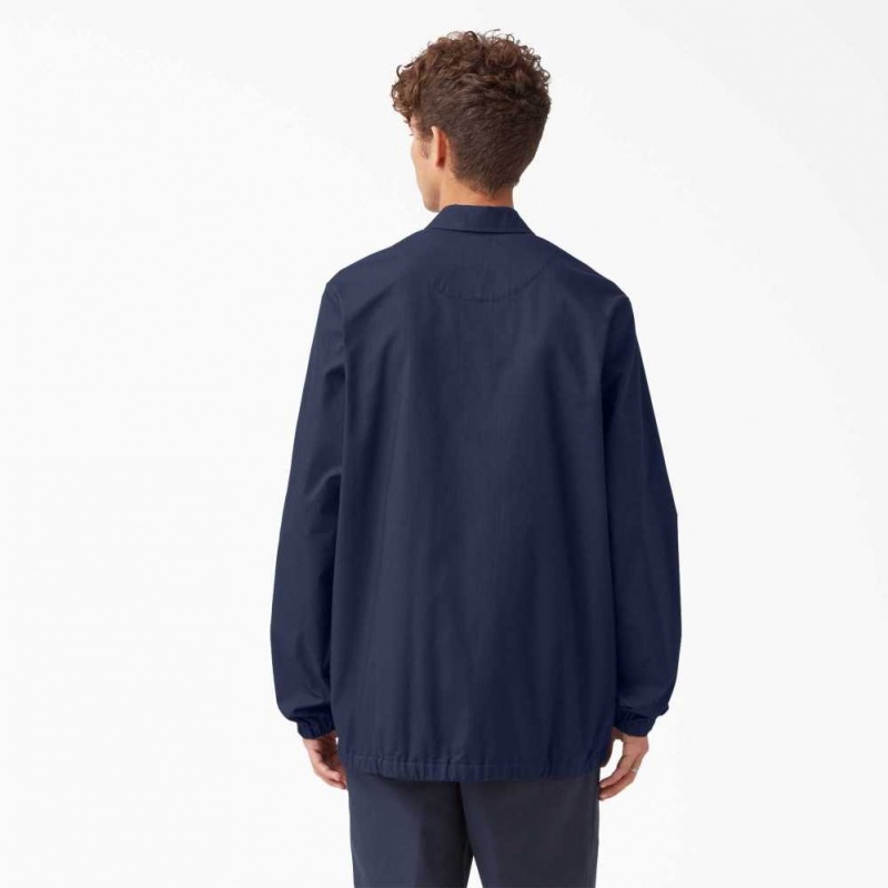 Dickies Skateboarding Counselor Coat Tmavě Blankyt | CZ0002271