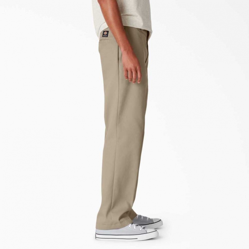 Dickies Skateboarding Regular Fit Twill Pants Desert Sand | CZ0001154