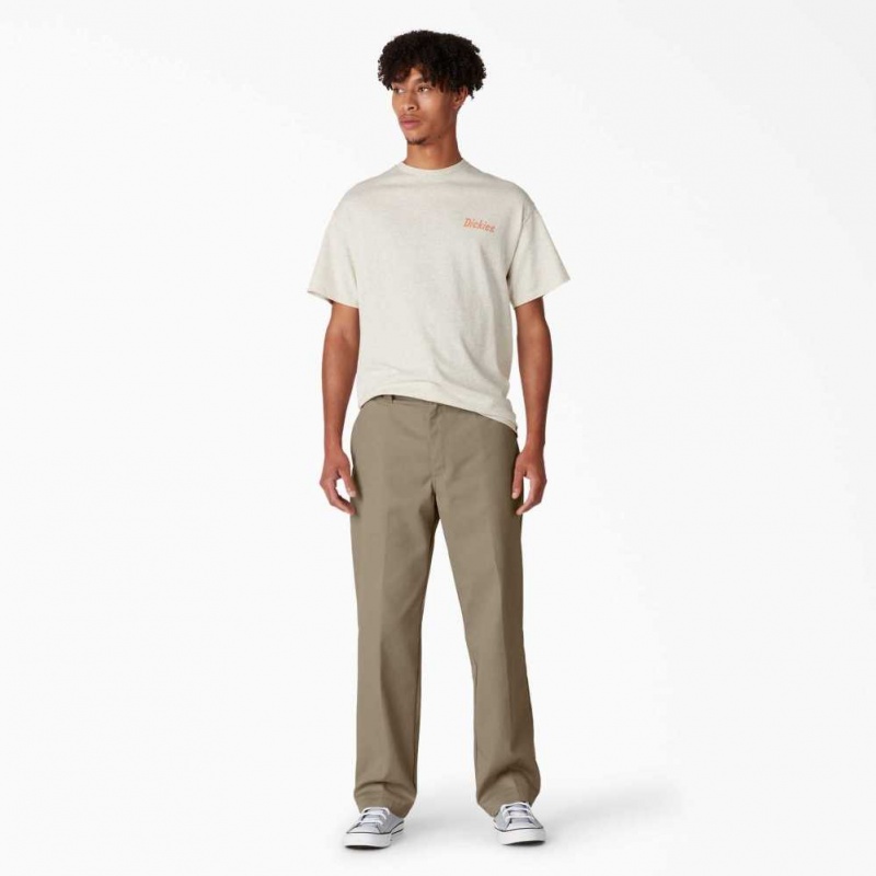 Dickies Skateboarding Regular Fit Twill Pants Desert Sand | CZ0001154