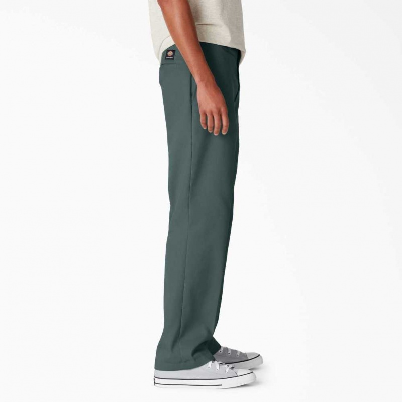 Dickies Skateboarding Regular Fit Twill Pants Zelene | CZ0001161