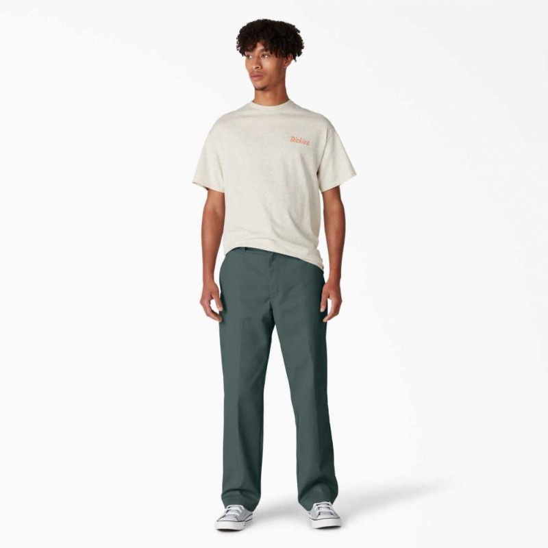 Dickies Skateboarding Regular Fit Twill Pants Zelene | CZ0001161